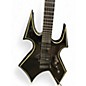 Used B.C. Rich Trace Black Solid Body Electric Guitar