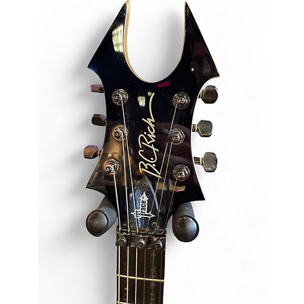 Used B.C. Rich Trace Black Solid Body Electric Guitar