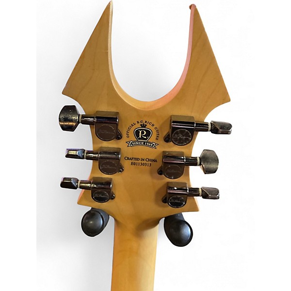 Used B.C. Rich Trace Black Solid Body Electric Guitar