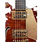 Used Gretsch Guitars LTD Broadkaster Jr Roundup Orange Stain Hollow Body Electric Guitar