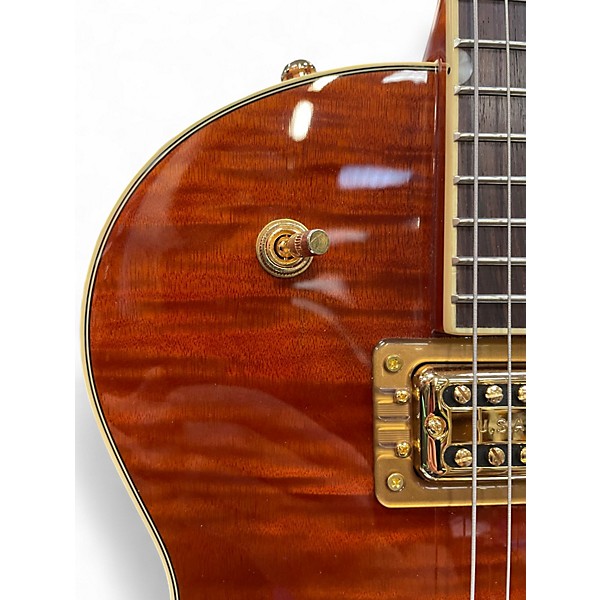 Used Gretsch Guitars LTD Broadkaster Jr Roundup Orange Stain Hollow Body Electric Guitar