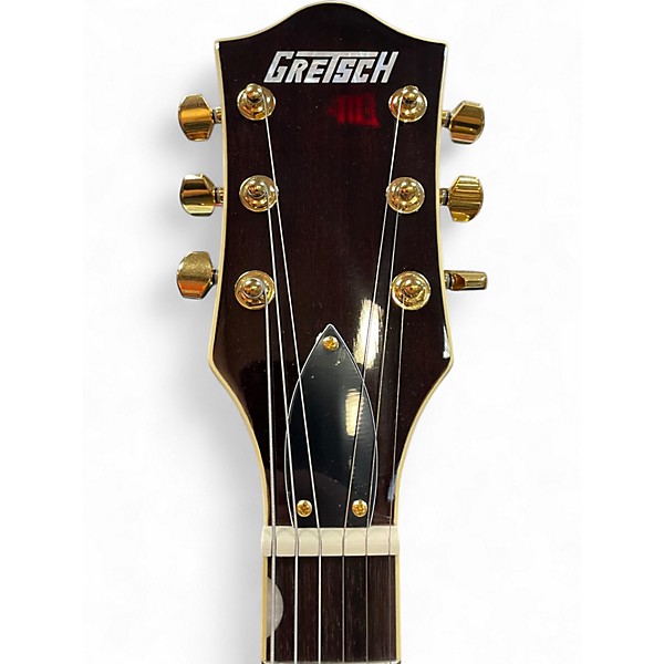 Used Gretsch Guitars LTD Broadkaster Jr Roundup Orange Stain Hollow Body Electric Guitar