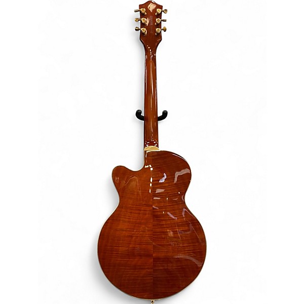 Used Gretsch Guitars LTD Broadkaster Jr Roundup Orange Stain Hollow Body Electric Guitar