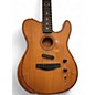 Used Fender American Acoustasonic Telecaster Natural Acoustic Electric Guitar
