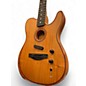 Used Fender American Acoustasonic Telecaster Natural Acoustic Electric Guitar