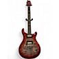 Used PRS SE Custom 24 08 Quilt Charcoal Cherry Burst Solid Body Electric Guitar thumbnail