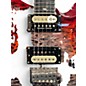 Used PRS SE Custom 24 08 Quilt Charcoal Cherry Burst Solid Body Electric Guitar