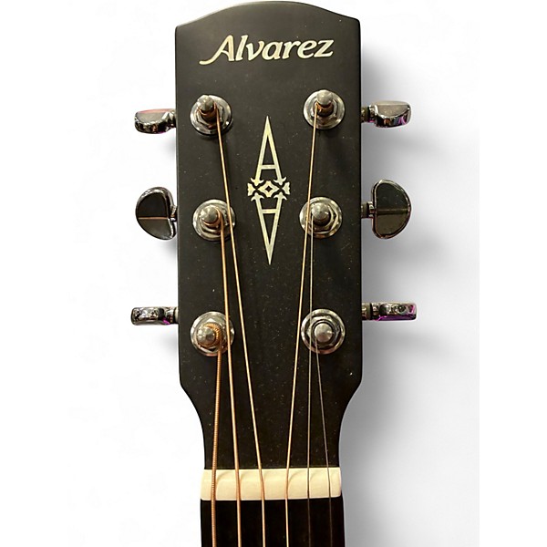 Used Alvarez abt610e Black Acoustic Electric Guitar