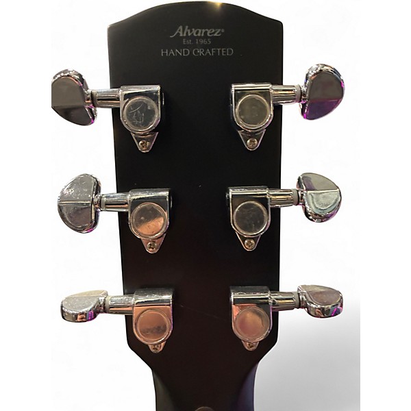 Used Alvarez abt610e Black Acoustic Electric Guitar