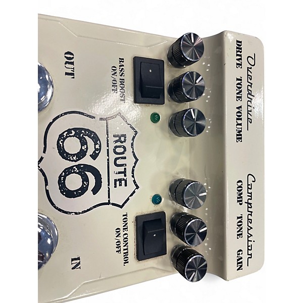 Used Visual Sound V2RT66 V2 Route 66 Overdrive Compressor Effect Processor