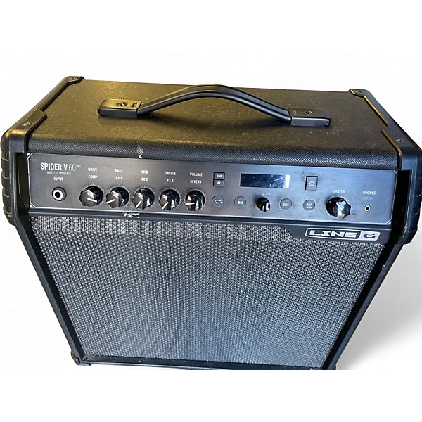 Used Line 6 Spider V 60 1x10 Guitar Combo Amp