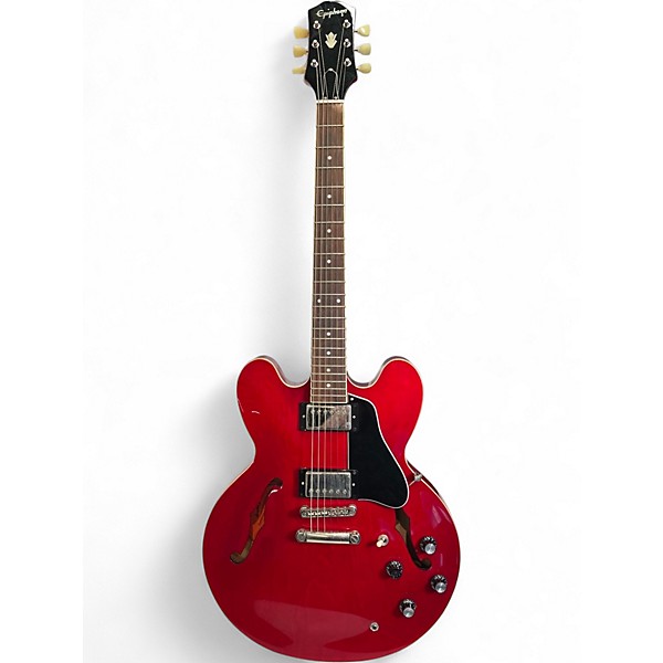 Used Epiphone ES335 Cherry Hollow Body Electric Guitar