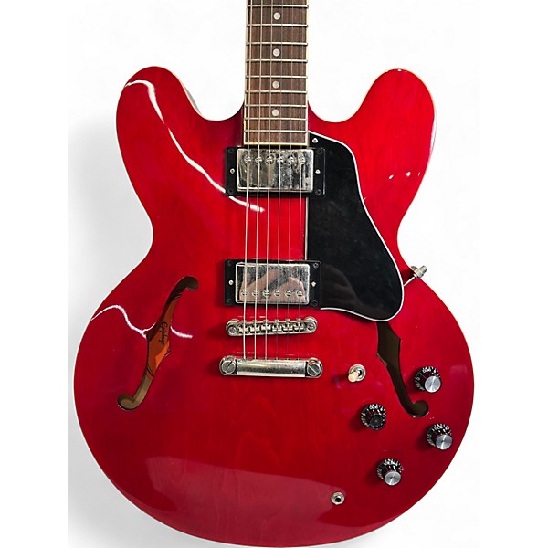 Used Epiphone ES335 Cherry Hollow Body Electric Guitar