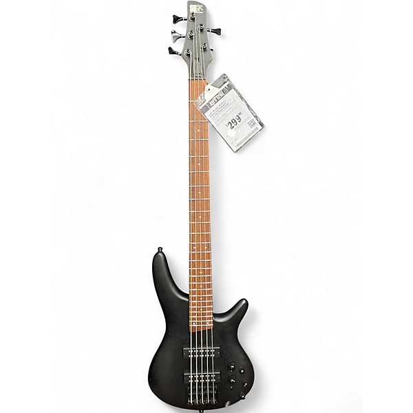 Used Ibanez SR305 5 String Matte Black Electric Bass Guitar