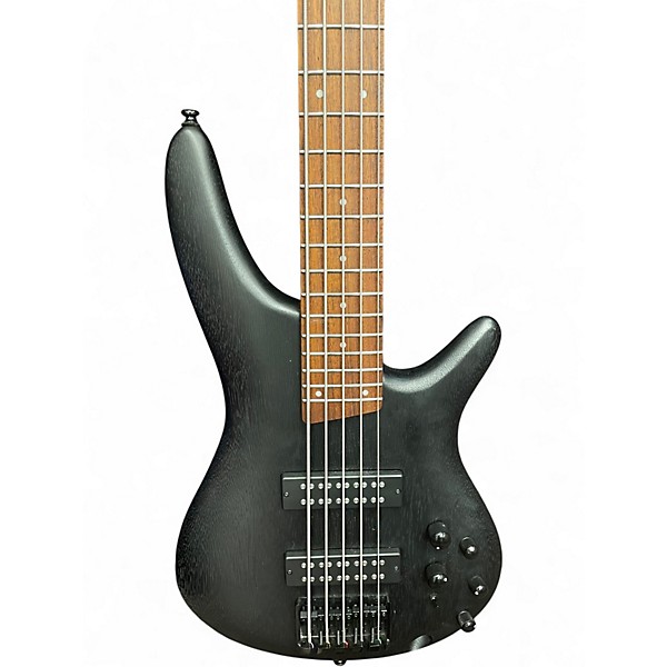 Used Ibanez SR305 5 String Matte Black Electric Bass Guitar