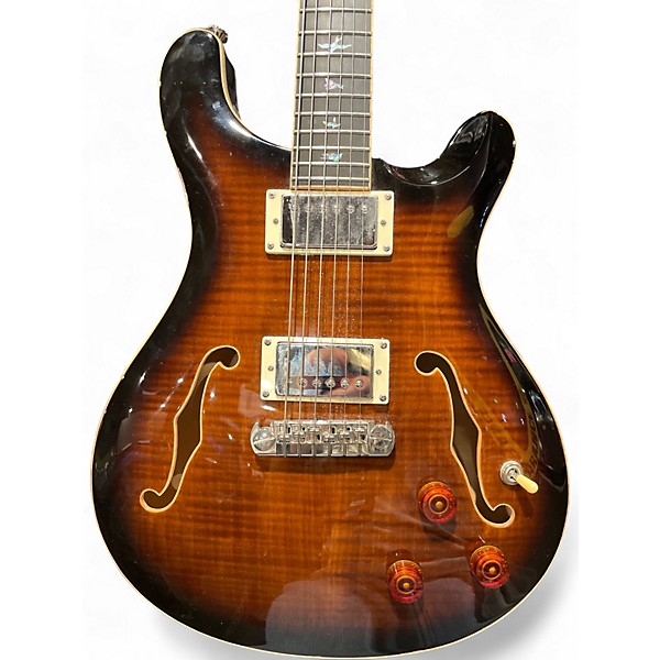 Used PRS SE Hollowbody II Piezo 2 Color Sunburst Hollow Body Electric Guitar
