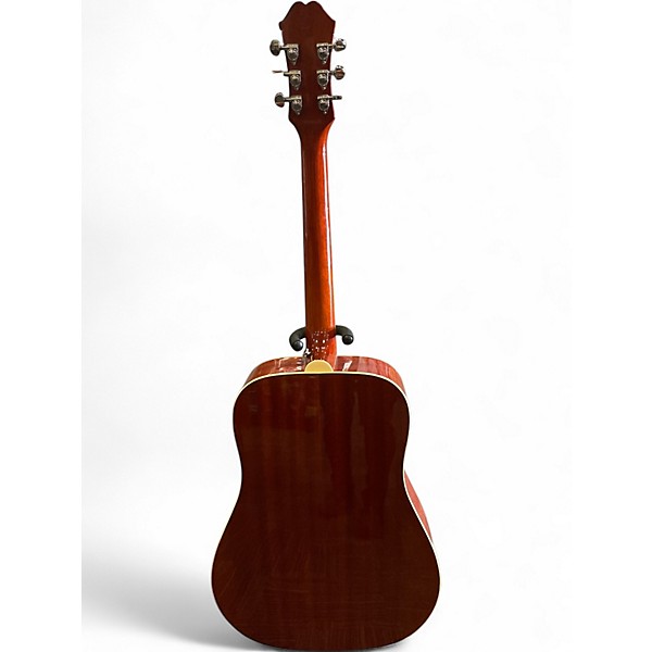 Used Epiphone Hummingbird Pro 2 Color Sunburst Acoustic Electric Guitar