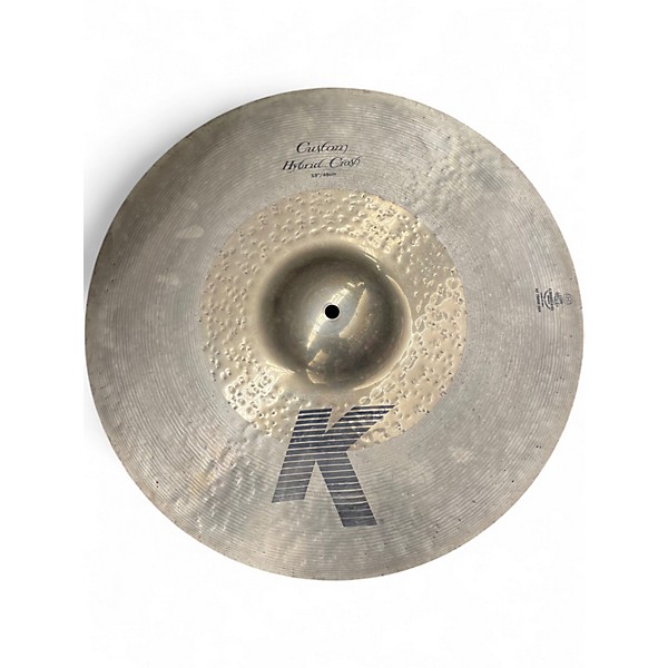 Used Zildjian 19in K Custom Hybrid Crash Cymbal