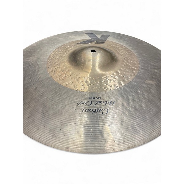 Used Zildjian 19in K Custom Hybrid Crash Cymbal