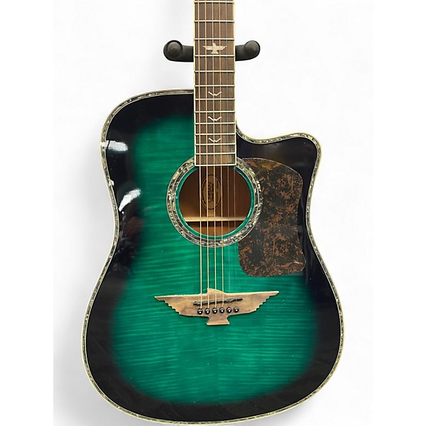 Used Keith Urban Pheonix Colletion BRAZILLIAN BURST Acoustic Electric Guitar