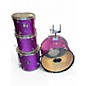 Used Mapex 4 Piece VENUS SERIES purple Drum Kit thumbnail