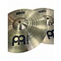 Used MEINL 14in HCS Hi Hat Pair Cymbal