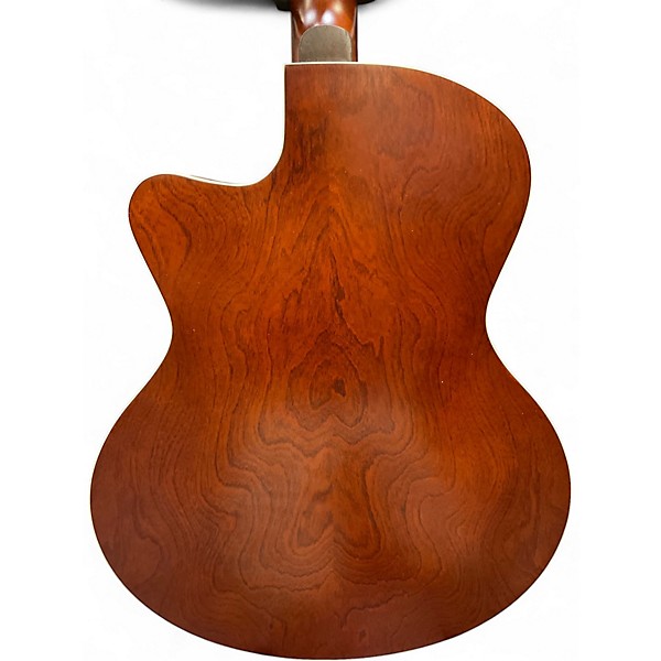 Used 2020s Godin 5th Avenue Kingpin II Tobacco Burst Hollow Body Electric Guitar