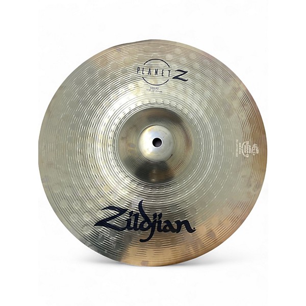 Used Zildjian 13in Planet Z Hi Hat Pair Cymbal