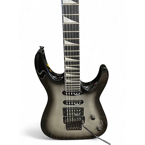 Used Jackson JS34Q Dinky Silverburst Solid Body Electric Guitar