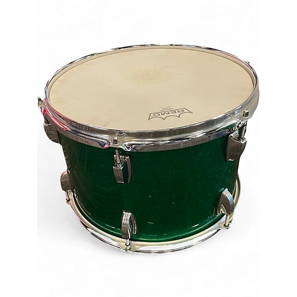 Used Ludwig 3 Piece Classic Maple Emerald Green Drum Kit