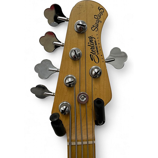 Used Sterling by Music Man stingray sub 5 2 Color Sunburst Electric Bass Guitar