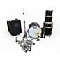Used Pearl 5 Piece Roadshow Fusion Jet Black Drum Kit thumbnail
