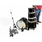 Used Pearl 5 Piece Roadshow Fusion Jet Black Drum Kit