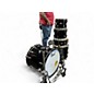 Used Pearl 5 Piece Roadshow Fusion Jet Black Drum Kit