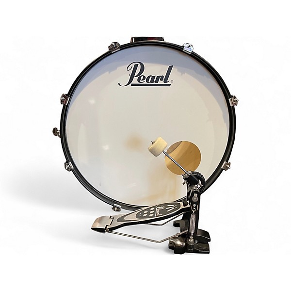 Used Pearl 5 Piece Roadshow Fusion Jet Black Drum Kit