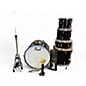 Used Pearl 5 Piece Roadshow Fusion Jet Black Drum Kit