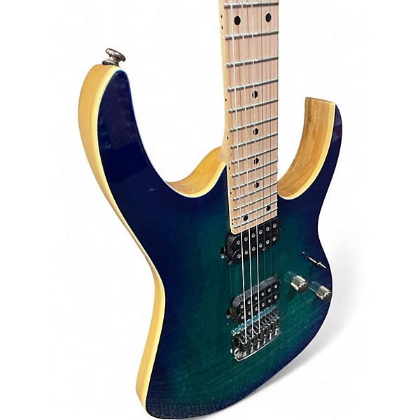 Used Ibanez RG421AHM BLUE MOON BURST Solid Body Electric Guitar
