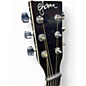 Used Esteban AL100 Black Acoustic Electric Guitar