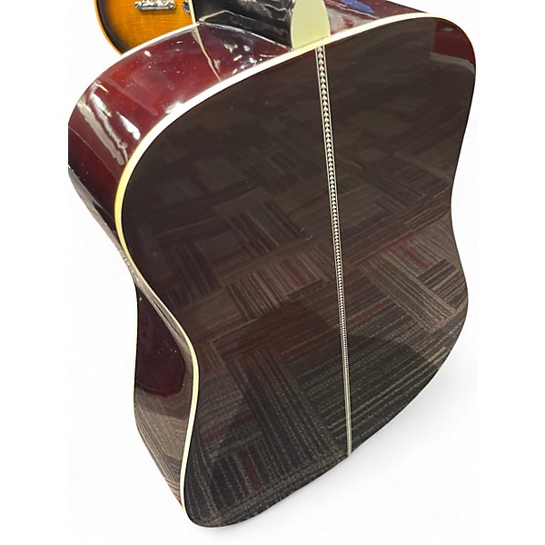 Used Esteban AL100 Black Acoustic Electric Guitar