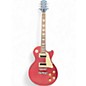 Used 2022 Epiphone Les Paul Traditional Pro IV Wine Red Solid Body Electric Guitar thumbnail