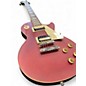 Used 2022 Epiphone Les Paul Traditional Pro IV Wine Red Solid Body Electric Guitar