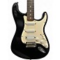 Used 2004 Fender Standard Stratocaster HSS Black Solid Body Electric Guitar