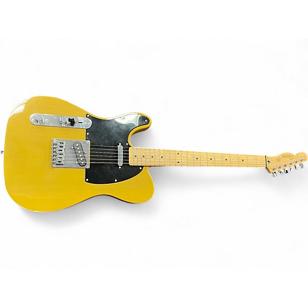 Used Squier Affinity Telecaster Left Handed Butterscotch Electric Guitar