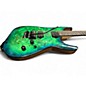 Used Schecter Guitar Research C-6 FR Pro Green Solid Body Electric Guitar