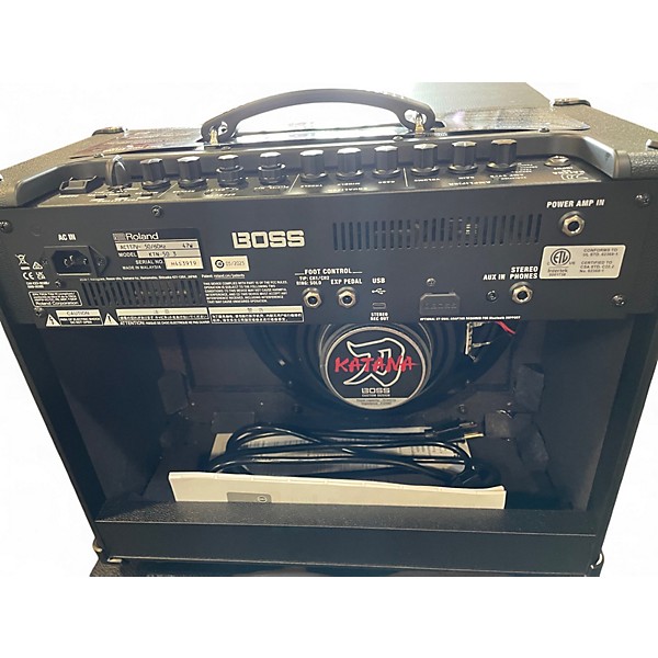Used BOSS Katana KTN50 MKII 50W 1X12 Guitar Combo Amp