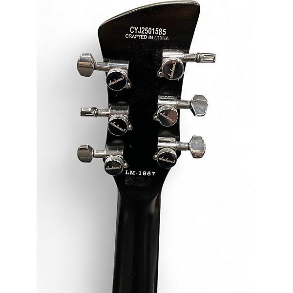 Used Jackson LM87 Black Solid Body Electric Guitar