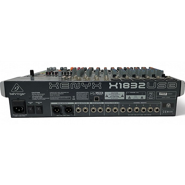 Used Behringer Xenyx X1832USB Unpowered Mixer