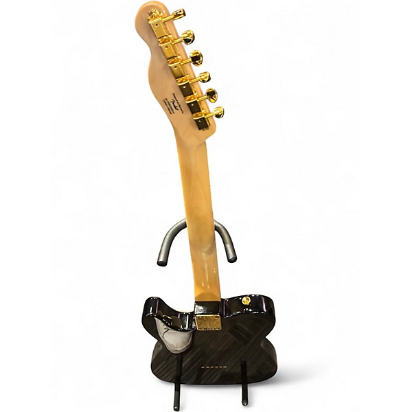 Used Squier 40TH Anniversary telecaster Black Solid Body Electric Guitar