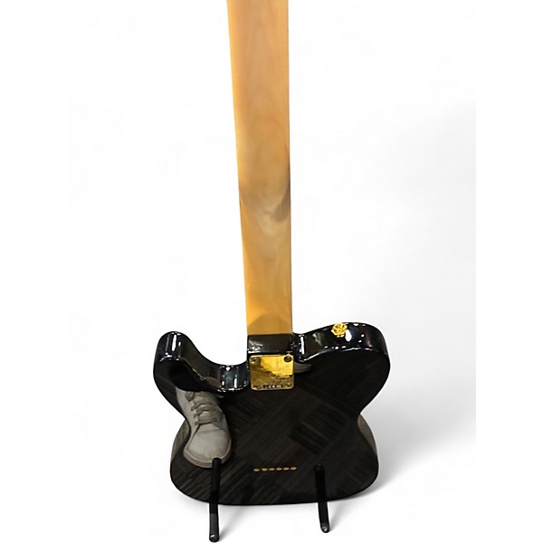 Used Squier 40TH Anniversary telecaster Black Solid Body Electric Guitar