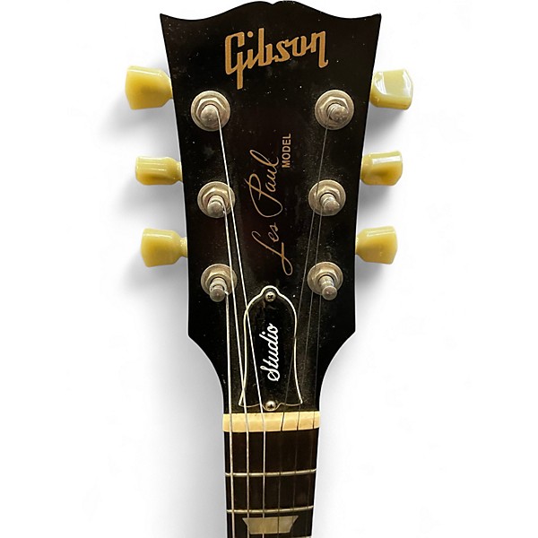 Used 2010 Gibson Les Paul Studio Faded Worn Brown Solid Body Electric Guitar